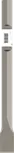 Плоское зубило Bosch PRO HEX 28-4C 35 x 400 мм.