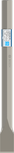 Плоское зубило Bosch PRO HEX 28-4C 35×400 мм.