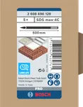 Набор долот Bosch SDS max-4C 600 мм.