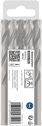 Набор сверл Bosch PRO Metal HSS-G, 5 штук.