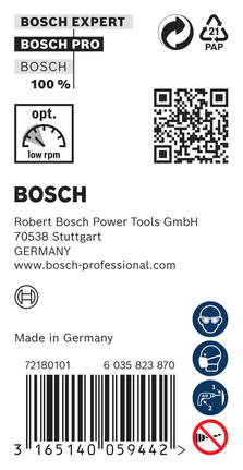 Сверло Bosch PRO Wood HSS для монтажа, 14x100x400 мм.
