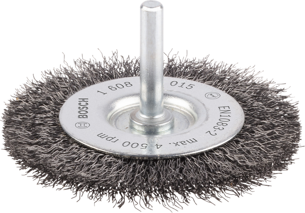 Проволочная щетка Bosch PRO Metal clean с прямым хвостовиком 75 мм.