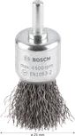 Металлическая щетка Bosch PRO с прямым хвостовиком, диаметр 25 мм.