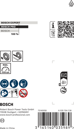 Проволочная щетка Bosch PRO Metal clean 75 мм для прямого хвостовика.