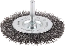 Проволочная щетка Bosch PRO Metal clean с прямым хвостовиком.