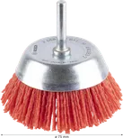 Щетка-чашка Bosch PRO Multi Material с нейлоновым абразивом диаметром 75 мм.