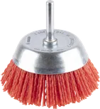 Щетка-чашка Bosch PRO Multi Material с прямым хвостовиком для чистки различных материалов.