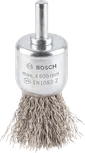 Щетка Bosch PRO из нержавеющей стали с прямым хвостовиком для очистки.
