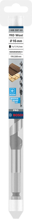 Сверло Bosch PRO для глубокого сверления древесины, диаметр 16 мм.