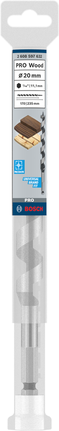 Сверло Bosch PRO для сверления древесины, размер сверла 20 x 170 x 235 мм.