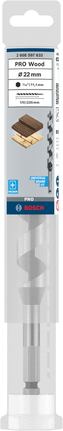 Сверло Bosch PRO Wood Auger Bit 22 мм для точного сверления древесины.
