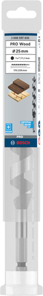 Сверло Bosch PRO Wood Auger Bit 25 мм для точного сверления древесины.