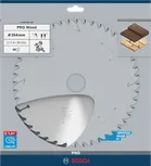 Пильный диск Bosch PRO для циркулярной пилы по дереву диаметром 254 мм обеспечивает чистую распиловку древесины.