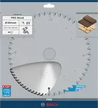 Пильный диск Bosch PRO для циркулярной пилы по дереву диаметром 254 мм предназначен для тонкой распиловки древесины.