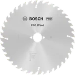 Пильный диск Bosch PRO Wood T40 для точной распиловки древесины.