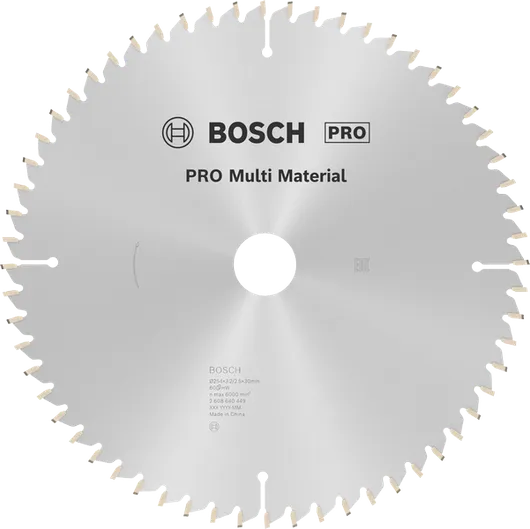 Пильный диск Bosch PRO Multi Material 254 мм.