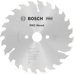 Пильный диск Bosch PRO для циркулярной пилы по дереву, 150 мм, 24 зуба.