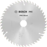 Пильный диск Bosch PRO для циркулярной пилы по дереву 210 мм T48 для чистых распилов.