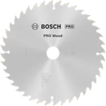 Пильный диск Bosch PRO Wood 250 мм для точной распиловки древесины.