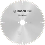 Пильный диск Bosch PRO для циркулярной пилы по дереву, 250 мм, для точной распиловки.