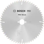 Пильный диск Bosch PRO для циркулярной пилы по дереву, 250 мм, T60.