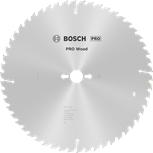 Пильный диск Bosch PRO Wood 350 мм для тонкой распиловки древесины.