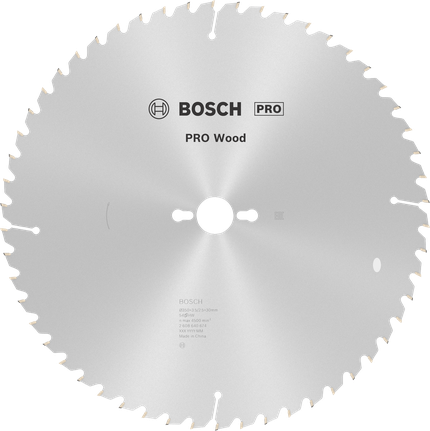 Пильный диск Bosch PRO Wood 350 мм для тонкой распиловки древесины.