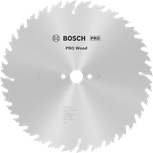 Пильный диск для аккумуляторной циркулярной пилы Bosch PRO Wood 350 мм.