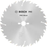 Пильный диск Bosch PRO для циркулярной пилы по дереву диаметром 300 мм для точной резки.
