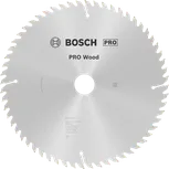 Пильный диск для циркулярной пилы Bosch PRO по дереву 250 мм, материал T60.
