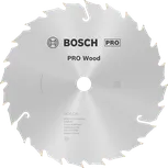 Пильный диск Bosch PRO Wood, 184 мм, T24.