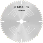 Пильный диск Bosch PRO Wood Circular Saw 305 мм T60 для точной распиловки древесины.