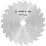 Пильный диск для аккумуляторной циркулярной пилы Bosch PRO Wood, диаметр 136 мм.
