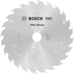 Пильный диск для аккумуляторной циркулярной пилы Bosch PRO Wood 160 мм T24.