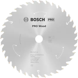 Пильный диск Bosch PRO Wood для беспроводной циркулярной пилы, диаметр 165 мм, для работы по дереву.