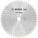 Пильный диск для аккумуляторной циркулярной пилы Bosch PRO Wood 165 мм T48.