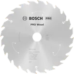 Пильный диск для аккумуляторной циркулярной пилы Bosch PRO Wood 165 мм T24.