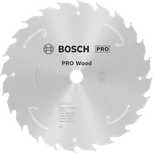 Пильный диск для аккумуляторной циркулярной пилы Bosch PRO Wood, диаметр 184 мм.