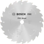 Пильный диск для аккумуляторной циркулярной пилы Bosch PRO Wood 184 мм T24.