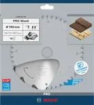 Аккумуляторная циркулярная пила Bosch PRO Wood с пильным полотном диаметром 190 мм для быстрой распиловки древесины.
