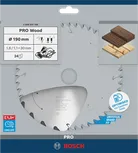 Пильный диск Bosch PRO Wood 190 мм для аккумуляторных инструментов.