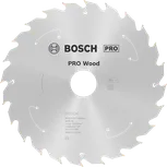 Пильный диск для аккумуляторной циркулярной пилы Bosch PRO Wood 190 мм T24.