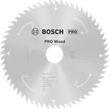 Пильный диск Bosch PRO Wood для беспроводной циркулярной пилы, предназначенный для распиловки древесины.