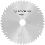 Пильный диск для аккумуляторной циркулярной пилы Bosch PRO Wood 216 мм T48.