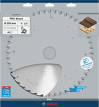 Пильный диск для аккумуляторной циркулярной пилы Bosch PRO Wood 305 мм T40.