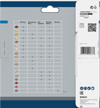 Упаковка аккумуляторной циркулярной пилы Bosch PRO Steel.