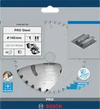 Пильный диск Bosch PRO Steel для аккумуляторной циркулярной пилы, 140 мм.