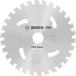 Пильный диск Bosch PRO Steel для аккумуляторной циркулярной пилы, 140 мм.