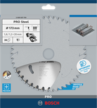 Пильный диск Bosch PRO Steel 173 мм для аккумуляторных инструментов.
