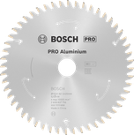 Пильный диск Bosch PRO из алюминия для аккумуляторных пил.